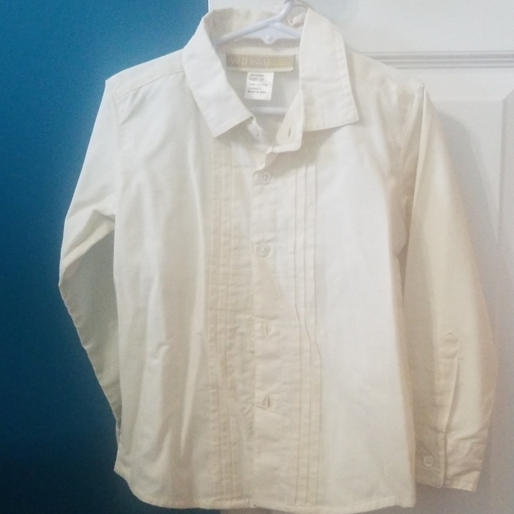 Well Dressed Wolf Boys Winter Shirt 3t HTF
